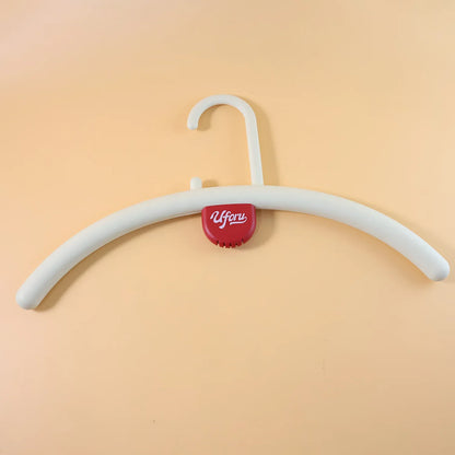 Multipurpose Anti-slip Plastic Clothes Hanger With Fragrance Holder (1 Pc) - Zidbik