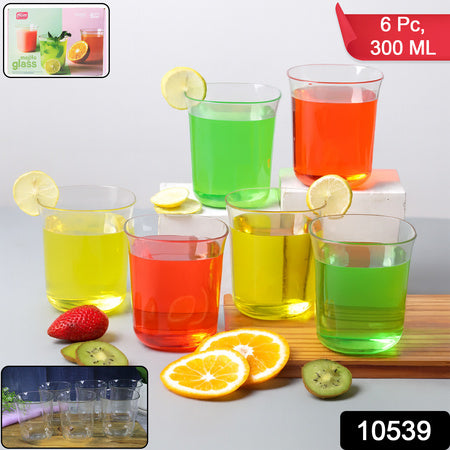 Supermom Plastic Mojito Glass 300ml Set Of 6 Pc - Zidbik