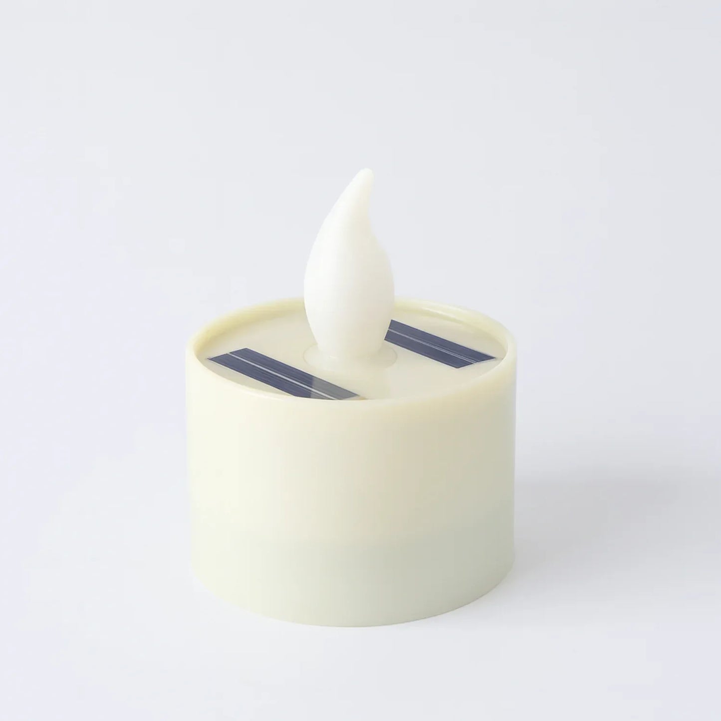 Solar Powered Led Flameless Candle Light (1 Pc) - Zidbik