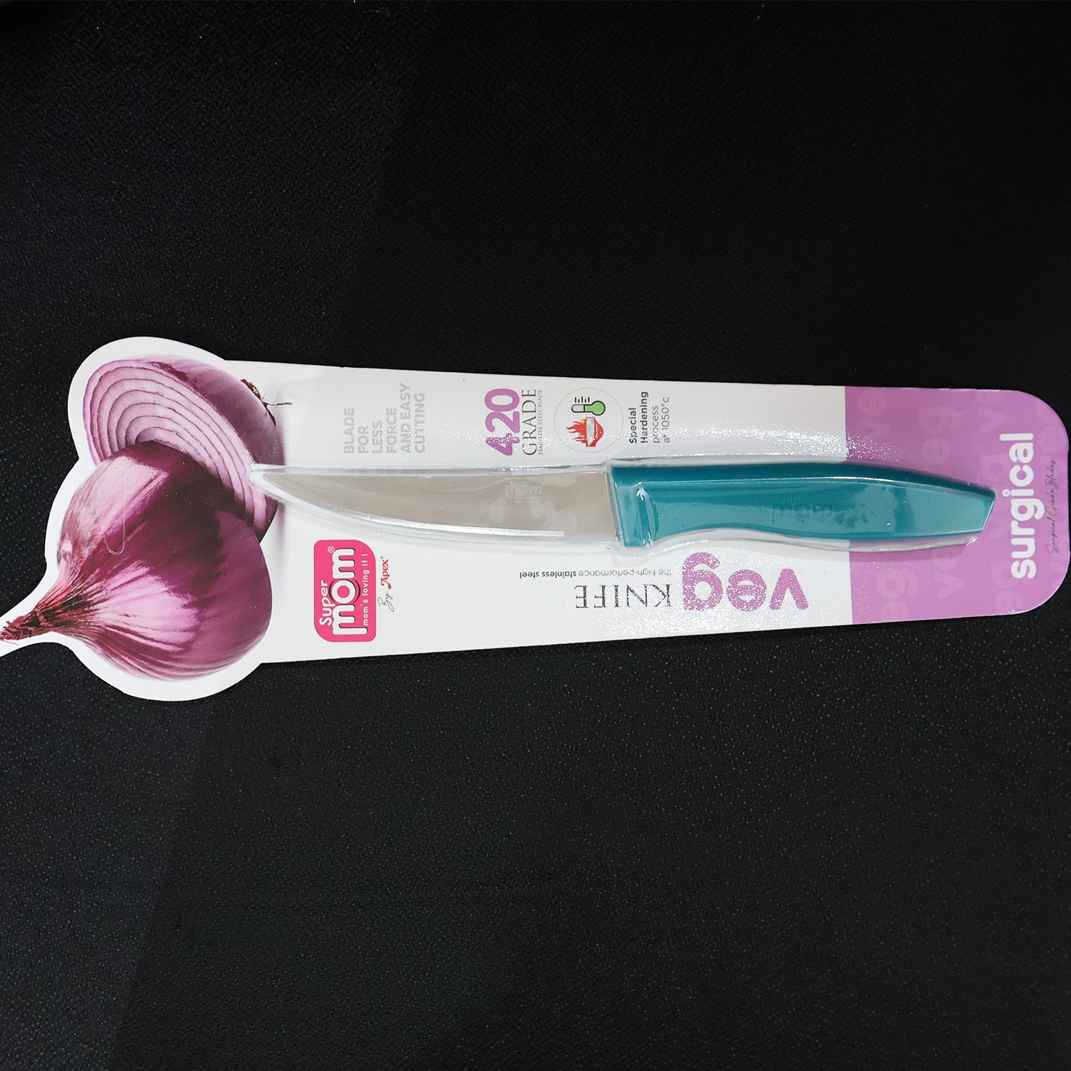 Supermom High-quality Stainless Steel Vegetable Knife (1 Pc) - Zidbik