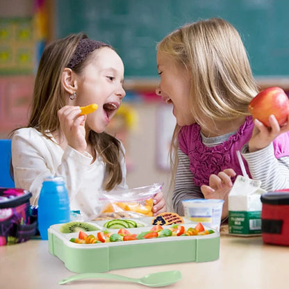 5212 Lunch Box 4 Compartment With Leak Proof Lunch Box For School Office Use - Zidbik