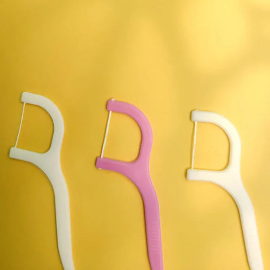 1096 Oral Care Dental Floss Toothpick Sticks - Zidbik
