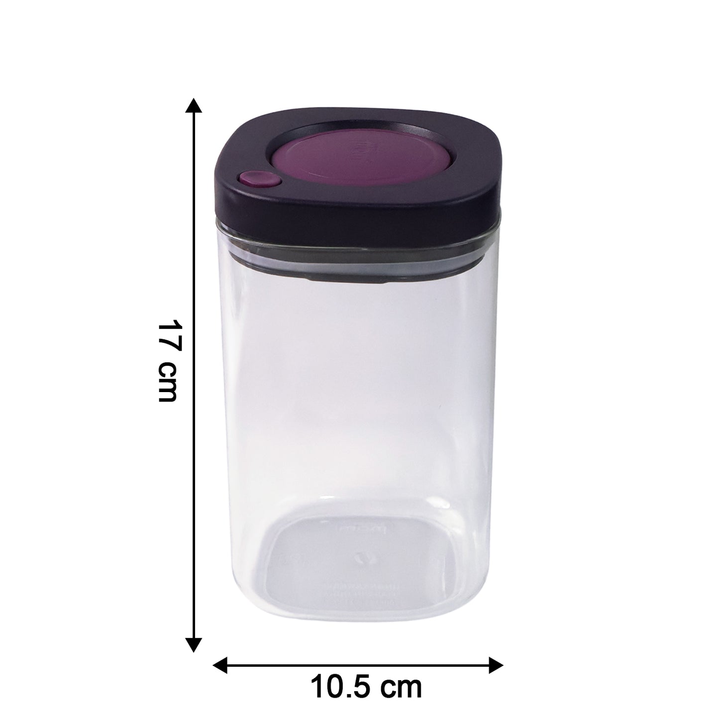 Supermom Airtight Kitchen Storage Containers (2 Pc Set  1200ml) - Zidbik