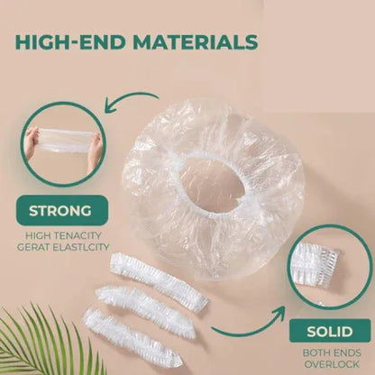 Disposable Shower Caps For Women (20 Pc) - Zidbik