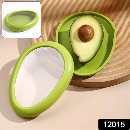 Green Oval Shape Vegetable Container Premium Fruits Saver Keeper (1 Pc) - Zidbik