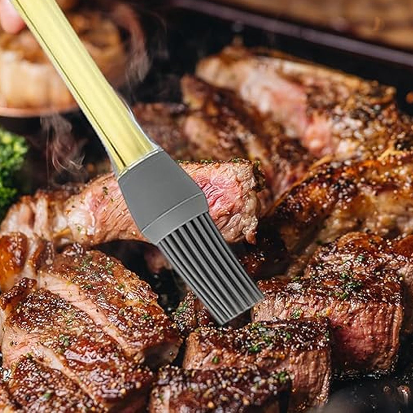 Silicone Oil Brush Pastry Brush Oil Cooking Brush (1 Pc) - Zidbik