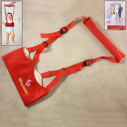 Adjustable Baby Walking Assistant Harness With Safety Support Belt (1 Pc) - Zidbik