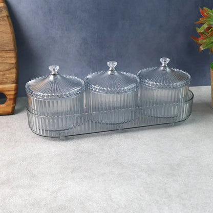 Dry Fruit Snack Storage - (3 Pc Set) - Zidbik