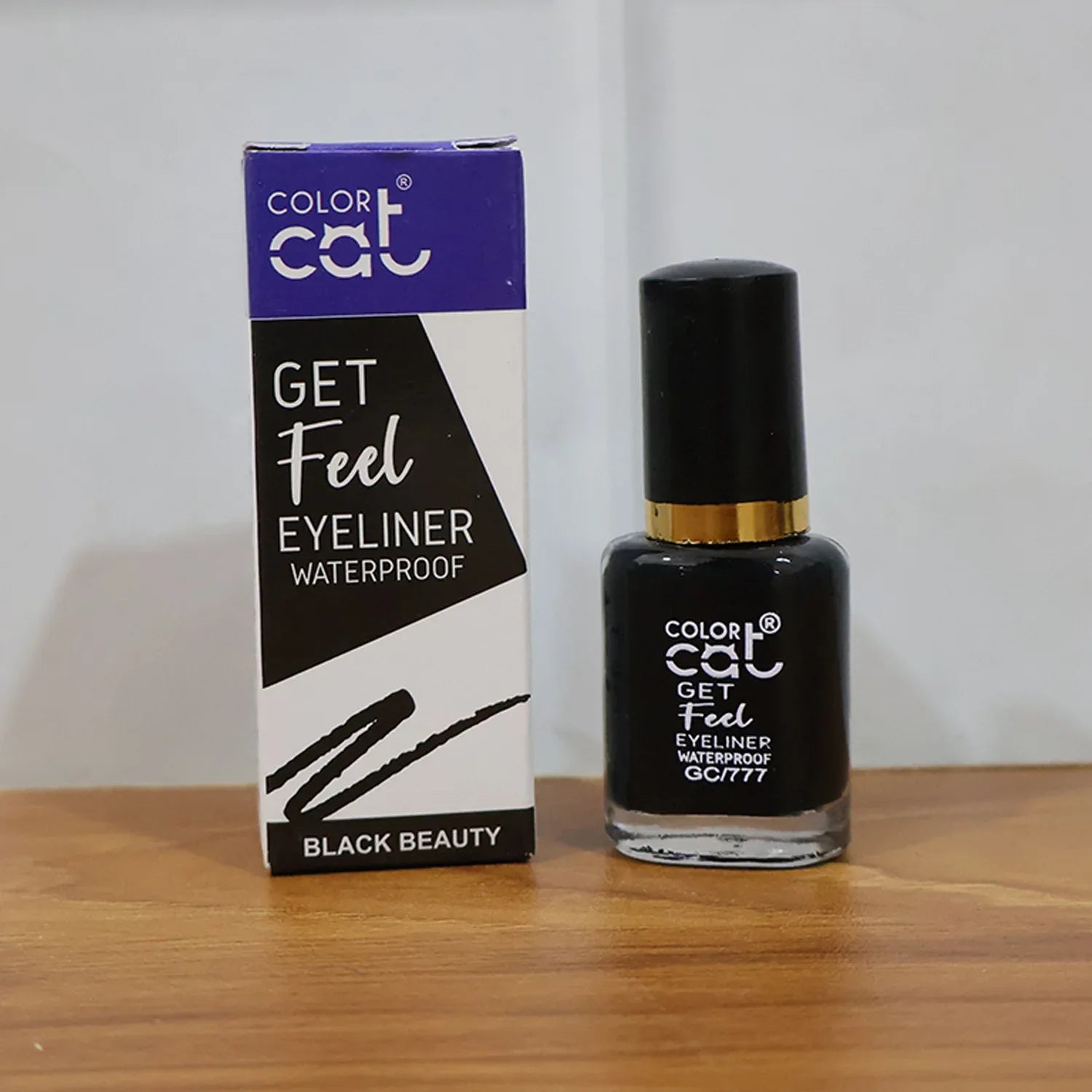 Premium Color Cat Get Feel Waterproof Eyeliner (8 Ml 1 Pc) - Zidbik
