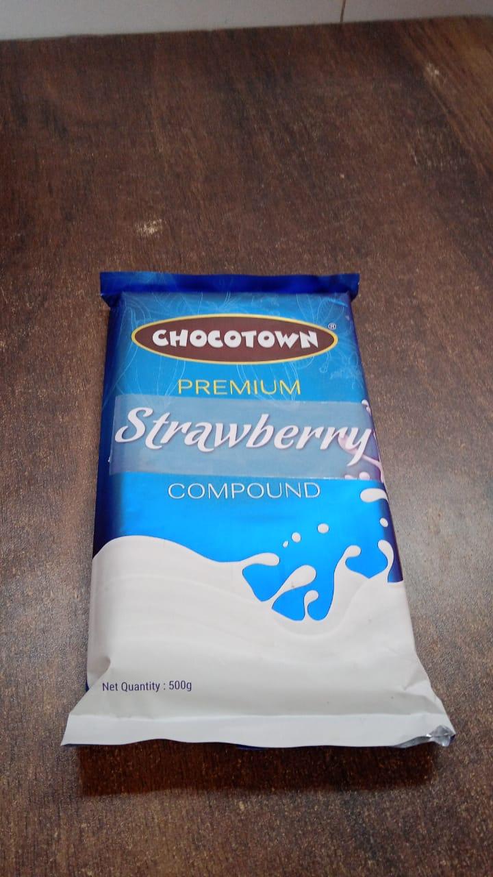 Chocotown Premium Strawberry Compound (500gm) - Zidbik