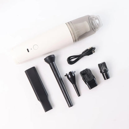 Multipurpose Cordless Rechargeable Mini Handheld Vacuum Cleaner Set - Zidbik