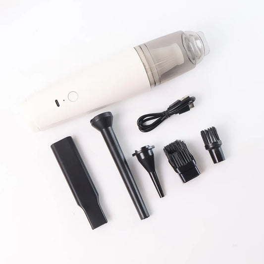 Multipurpose Cordless Rechargeable Mini Handheld Vacuum Cleaner Set - Zidbik