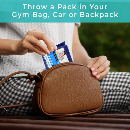 Refreshing Wet Wipes For Face  Facial Cleansing  Refreshing  Skin Hydration Soothing For Skin  Ph Balance  Alcohol Free  Nourishing With Fruit Extract  25 Wipes - Zidbik