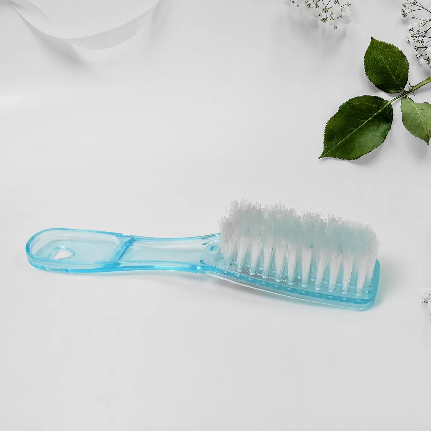 Plastic Handle Shoes Clothes Scrubbing Brush (1 Pc Mix Color 19 Cm) - Zidbik