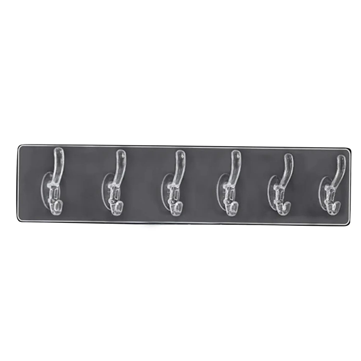 4654 Adhesive Transparent Heavy Duty Wall Hook - Zidbik