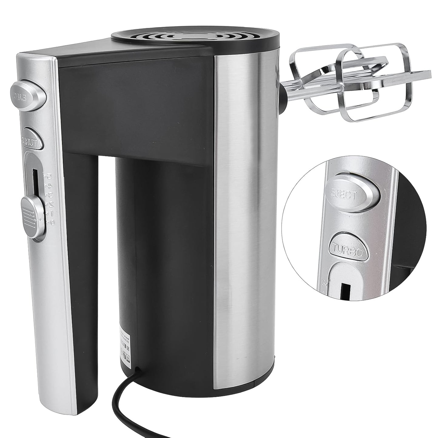 Orbit Stainless Steel Electric Hand Mixer - 450w - Zidbik