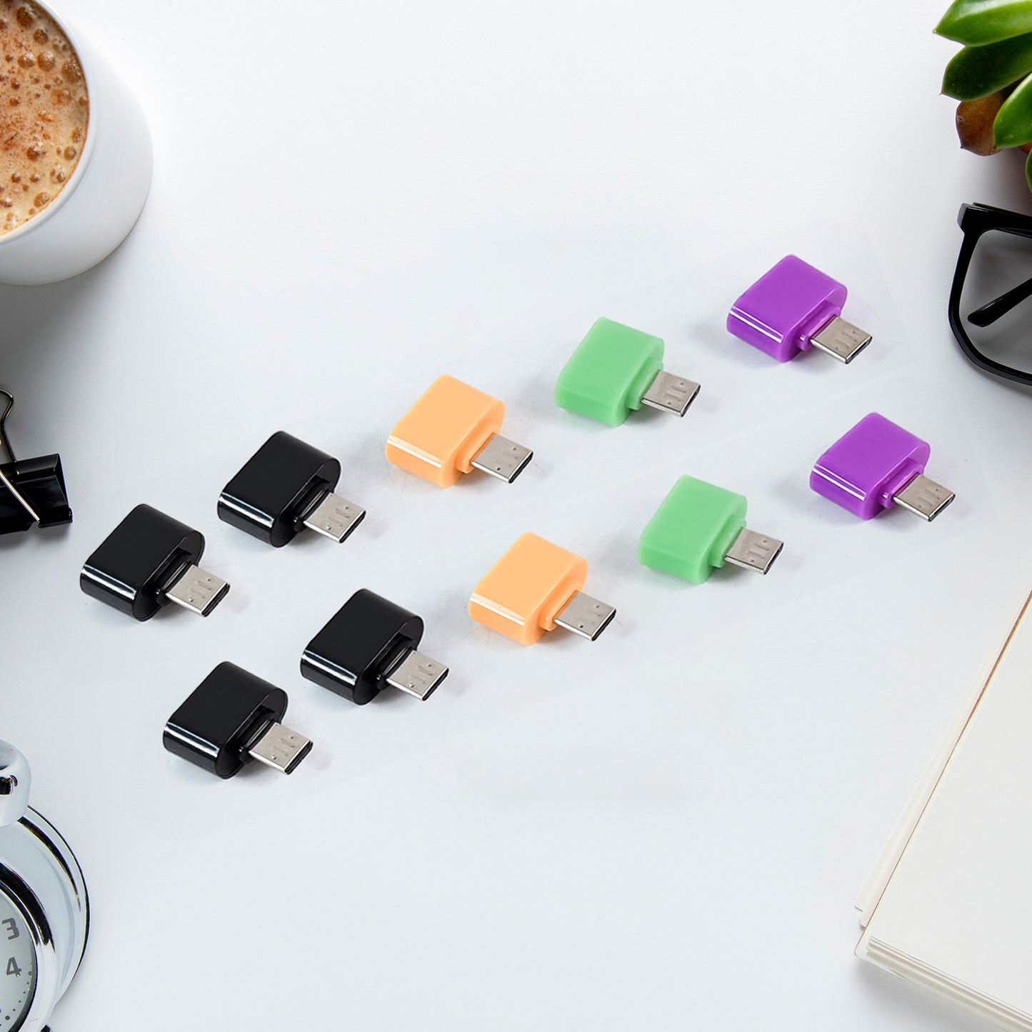 Micro Usb Otg Adapter Converter (10 Pcs Set) - Zidbik