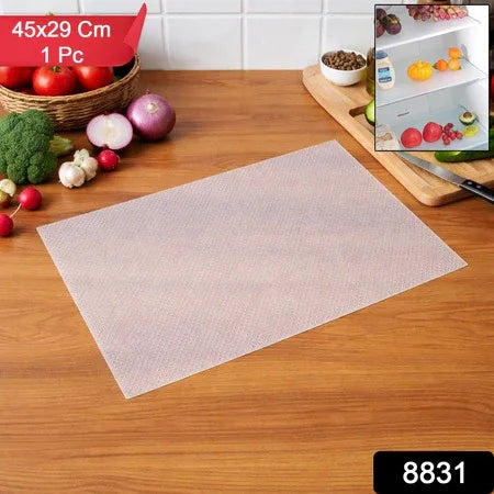 Transparent Plastic Fridge Mat 45 29 Cm (1 Pc) - Zidbik