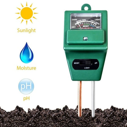 605 -3 Way Soil Meter (Ph Testing Meter) - Zidbik