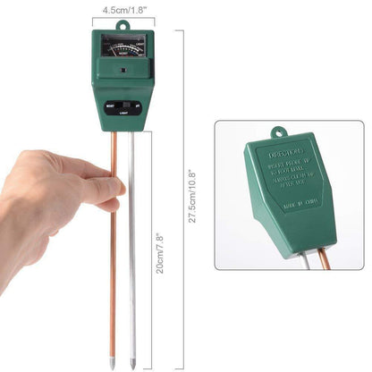 605 -3 Way Soil Meter (Ph Testing Meter) - Zidbik