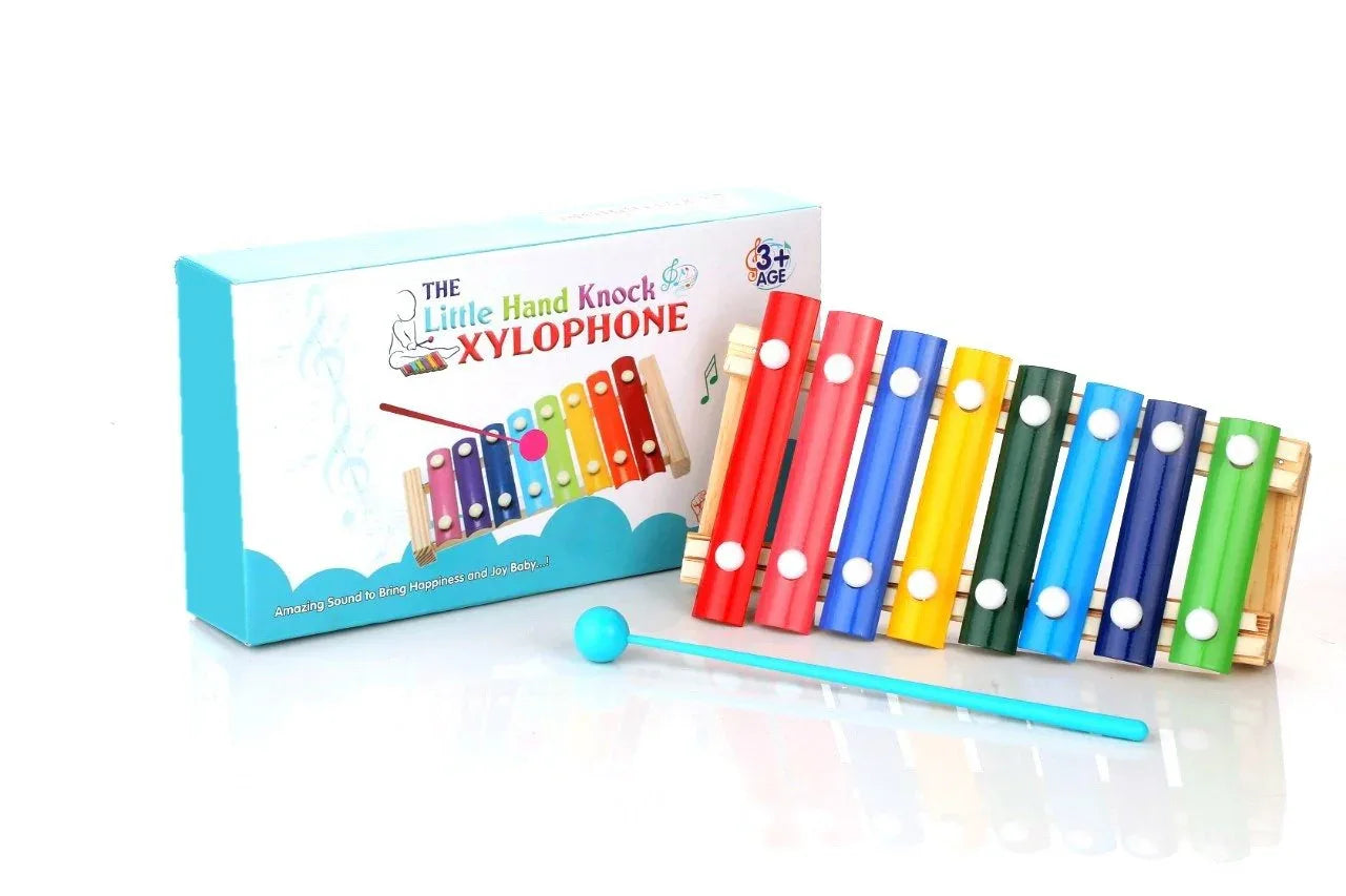 1912 Wooden Xylophone Musical Toy For Children (Multicolor) - Zidbik
