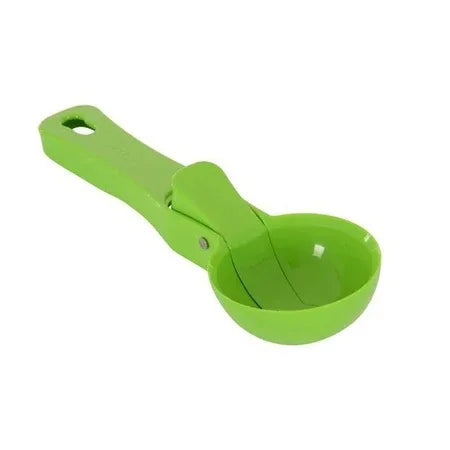 625 Plastic Ice Cream Scoop 1 Pc Green - Zidbik