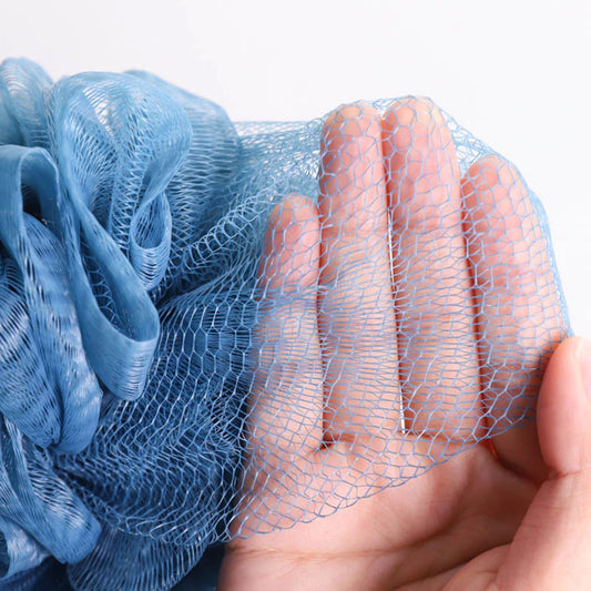 1462b Bath Sponge Round Loofah And Back Scrubber For Men And Women - Zidbik