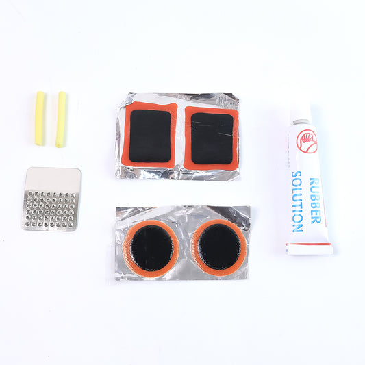 Bicycle Tire Repair Kit Puncture Repair Set With Adhesive Portable Tools - Zidbik