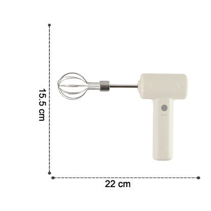 Cordless Electric Whisk  Egg Beater - (1 Pc) - Zidbik