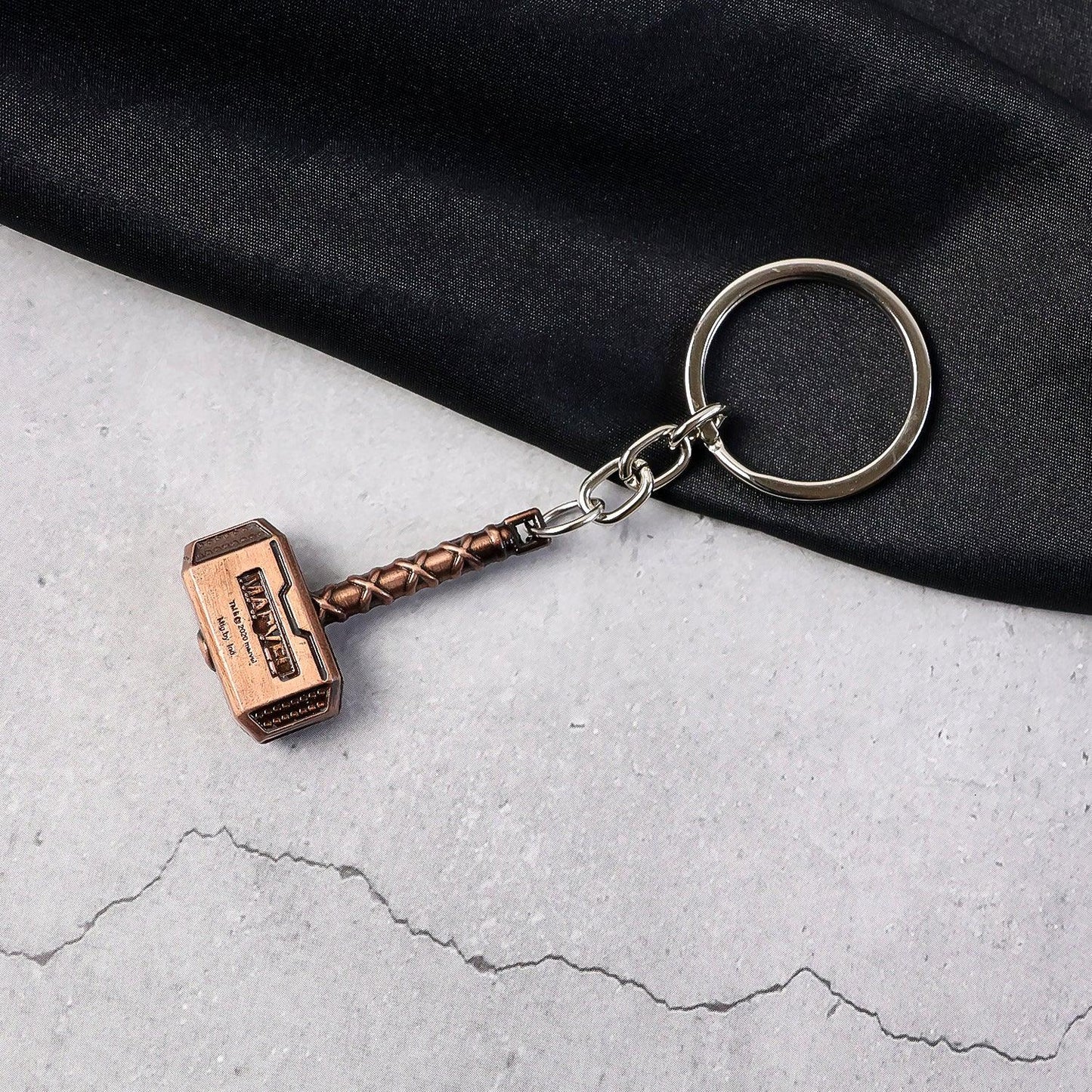 Metal Hammer Shape Keychain (1 Pc) - Zidbik