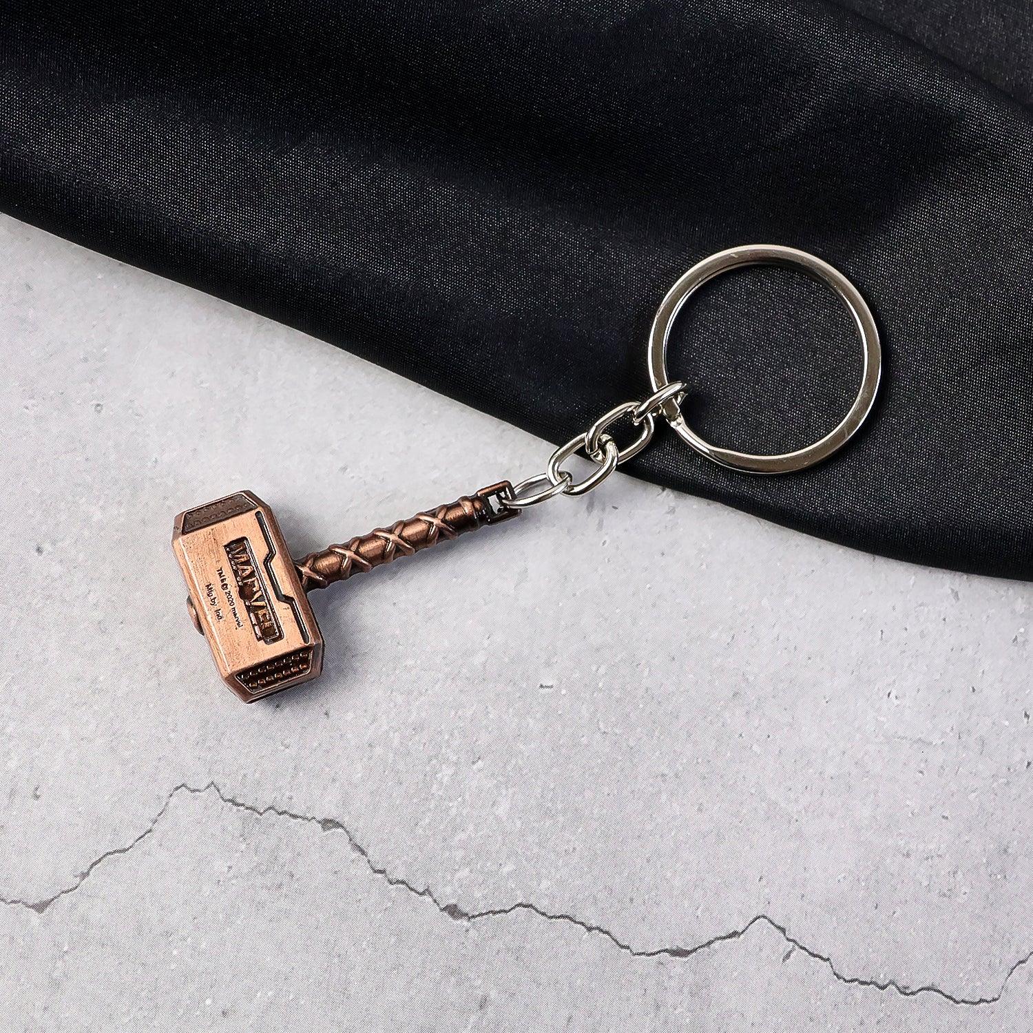 Metal Hammer Shape Keychain (1 Pc) - Zidbik
