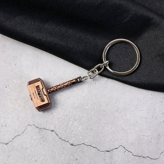 Metal Hammer Shape Keychain (1 Pc) - Zidbik