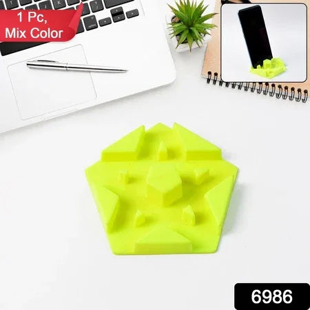 Multi-angle Plastic Mobile Phone Stand Holder (1 Pc Mix Color) - Zidbik
