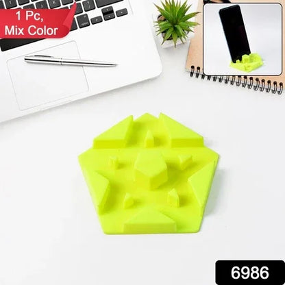 Multi-angle Plastic Mobile Phone Stand Holder (1 Pc Mix Color) - Zidbik