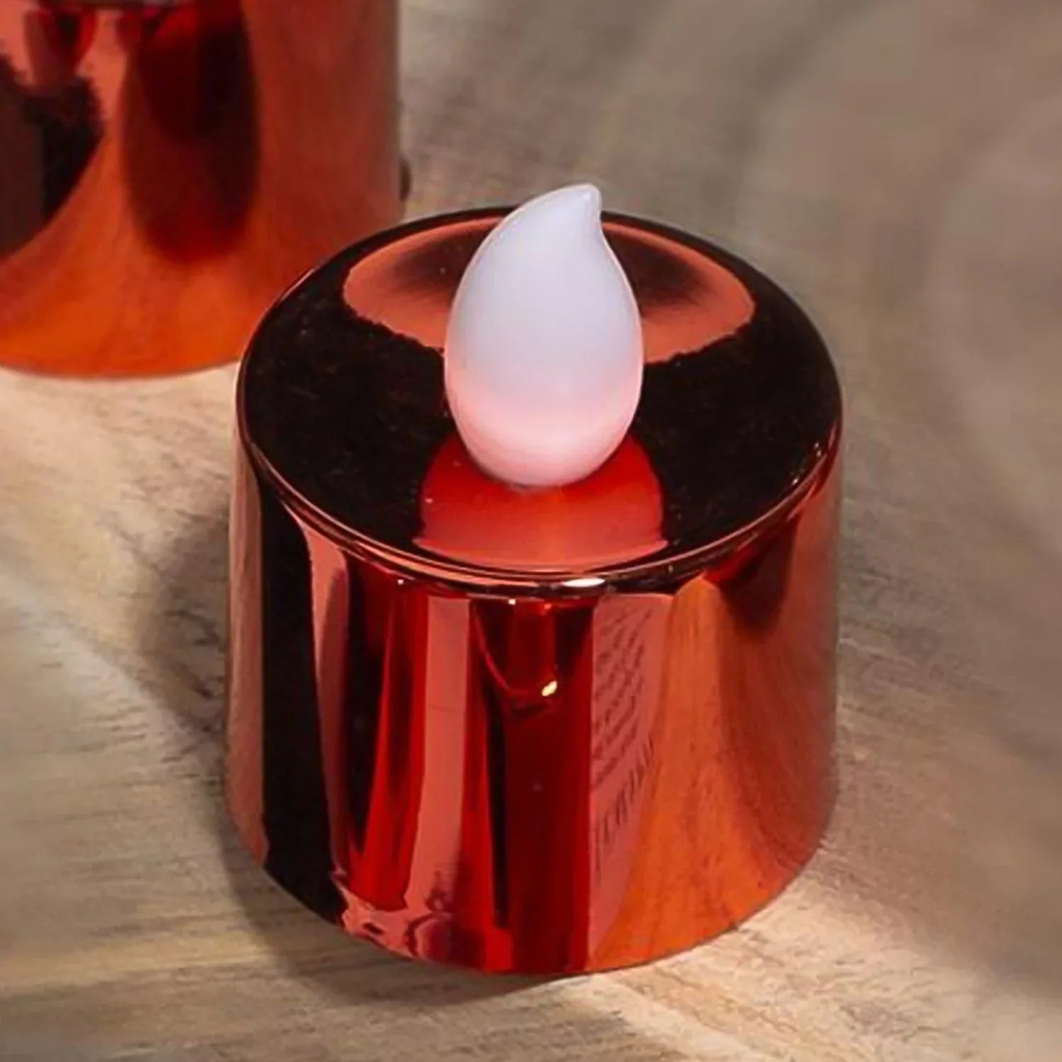 Electrical Candles Diya Led Tea Light (6 Pcs Set) - Zidbik