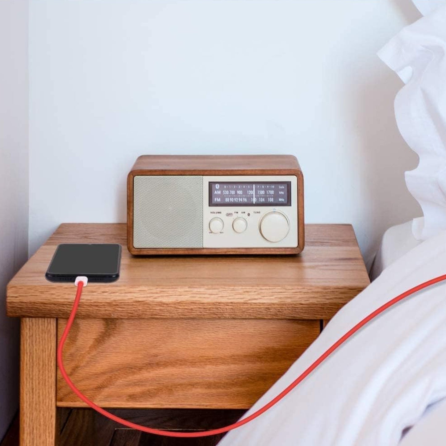 6036 Unique Type C Dash Charging Usb Data Cable  Fast Charging Cable  Data Transfer Cable For C Type Mobile Use 1 Meter ( Red ) - Zidbik