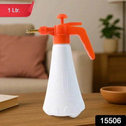 Handheld Pressure Water Sprayer Bottle (1 Ltr) - Zidbik