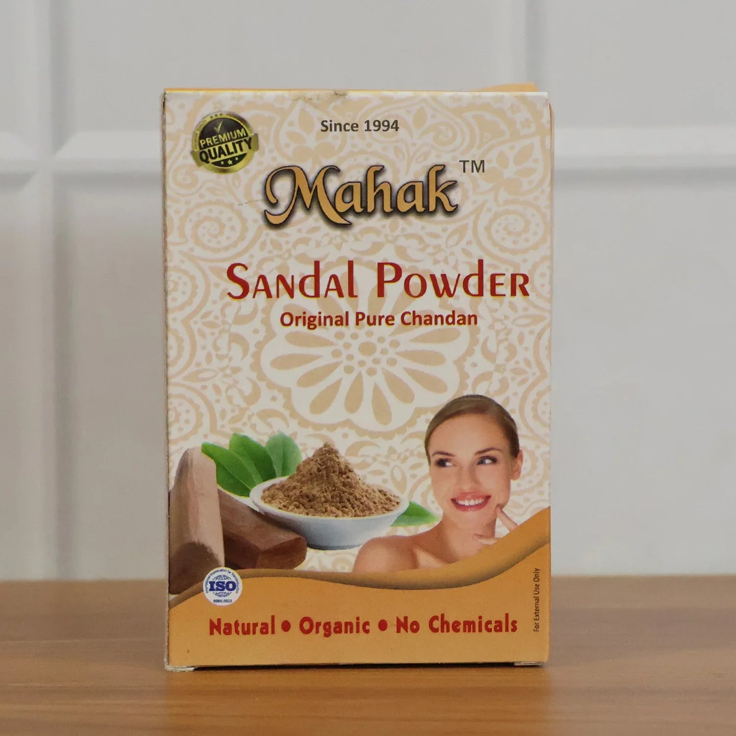 Natural Sandal Powder For Traditional Skincare 50 Gm - Zidbik
