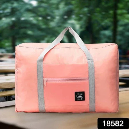 Large Capacity Luggage Bag Foldable Waterproof Travel Bag (1 Pc Mix Color) - Zidbik
