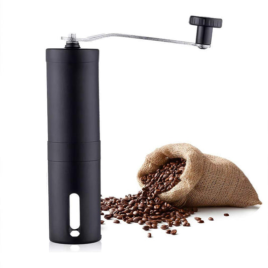 Portable Stainless Steel Manual Coffee Grinder (1 Pc) - Zidbik