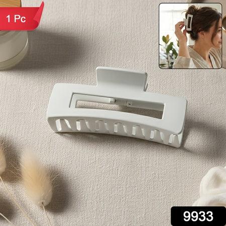 Large Stylish Plastic Hair Clip (1 Pc) - Zidbik