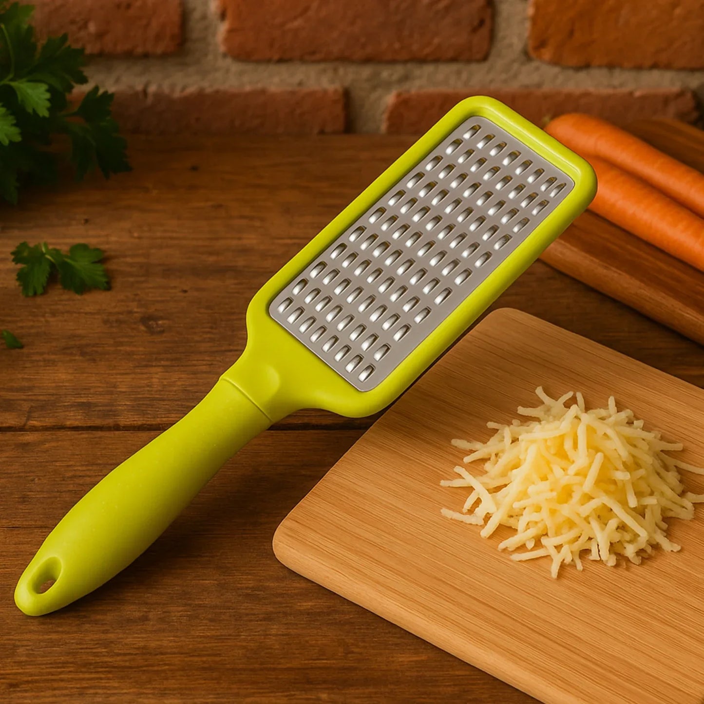 Stainless Steel Vegetables Fruits Shredder For Kitchen Cheese Grater (1 Pc) - Zidbik