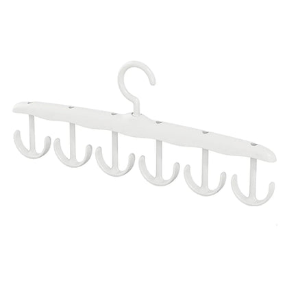 13948 Tank Top Hanger 12-hook Space Saving Hanger Capacity Rotatable Wood Space Saving Hanger Closet Organizers And Storage For Dorm Apartment For Tank Top - Zidbik