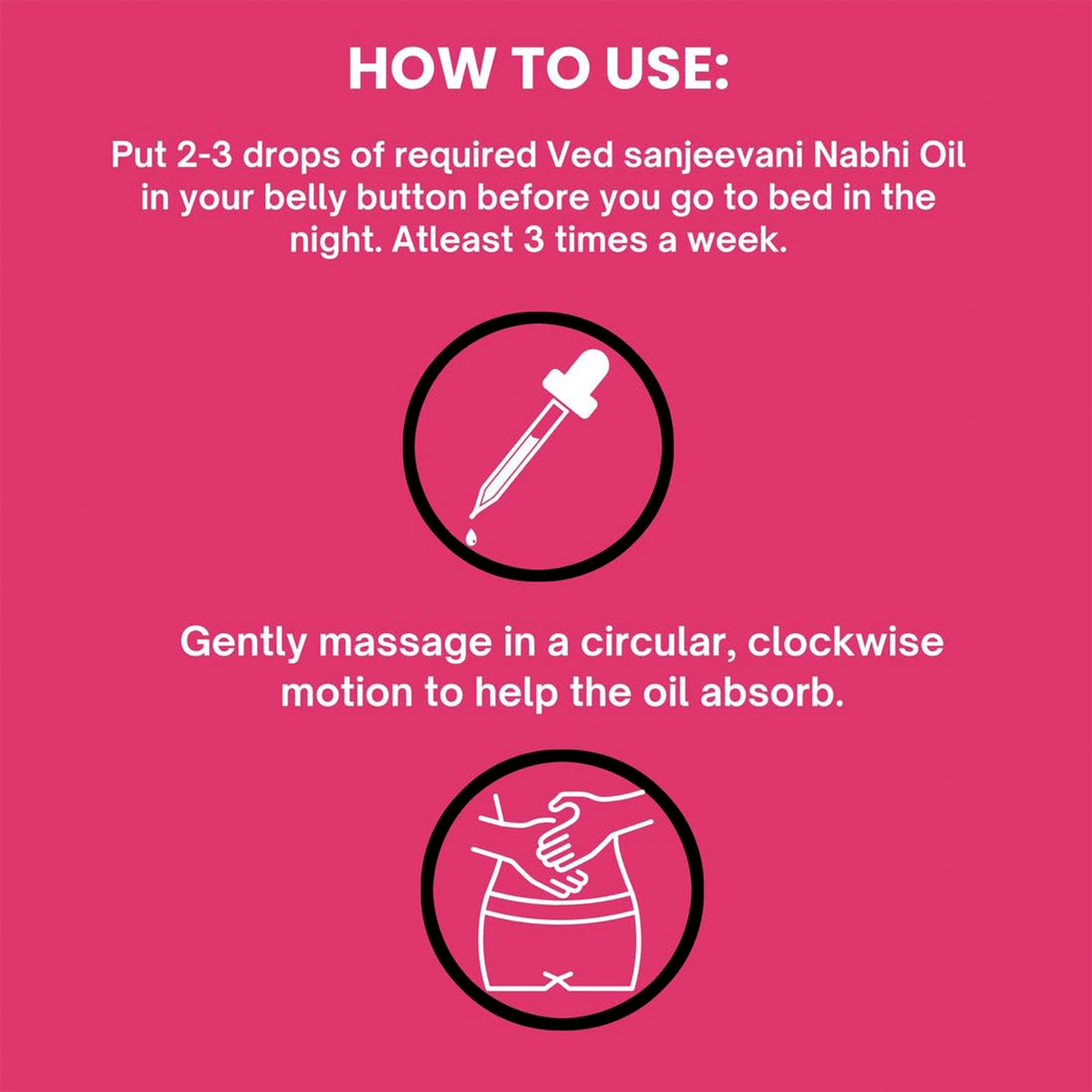 Ved Sanjeevani Nabhi Oil For Menstrual Pain Relief (30ml  1 Pc) - Zidbik