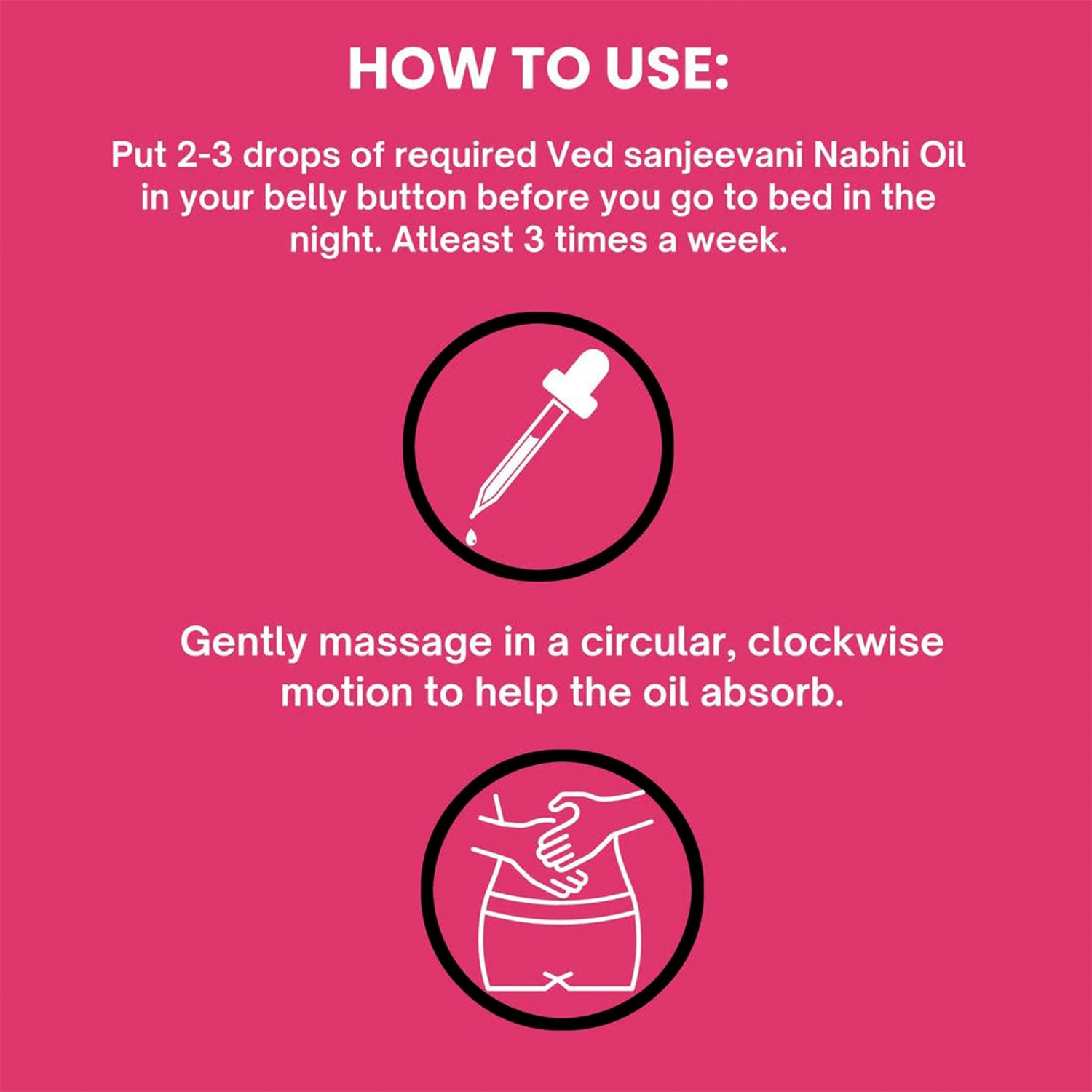 Ved Sanjeevani Nabhi Oil For Menstrual Pain Relief (30ml  1 Pc) - Zidbik