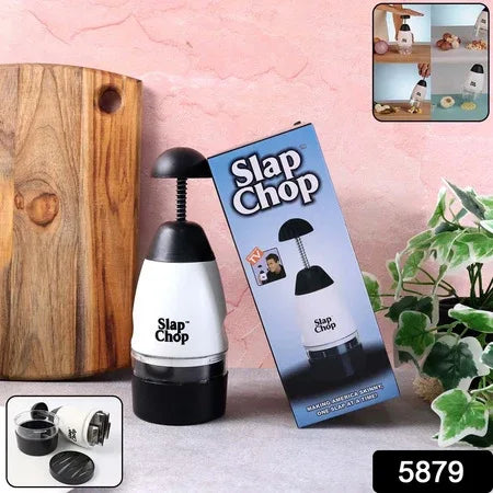 Slap Chop Hand Press Vegetable Fruit Chopper (1 Pc) - Zidbik