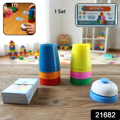 Cup Stacking Battle Challenge Game Set (1 Set) - Zidbik