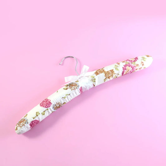 Premium Padded Floral Clothes Hanger (1 Pc) - Zidbik