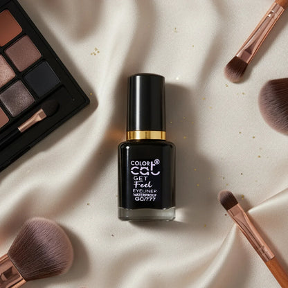 Premium Color Cat Get Feel Waterproof Eyeliner (8 Ml 1 Pc) - Zidbik