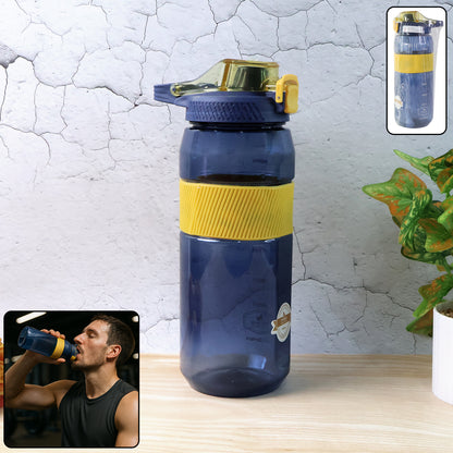 Sports Water Bottle With Flip Lock Lid 1400ml - (1 Pc) - Zidbik